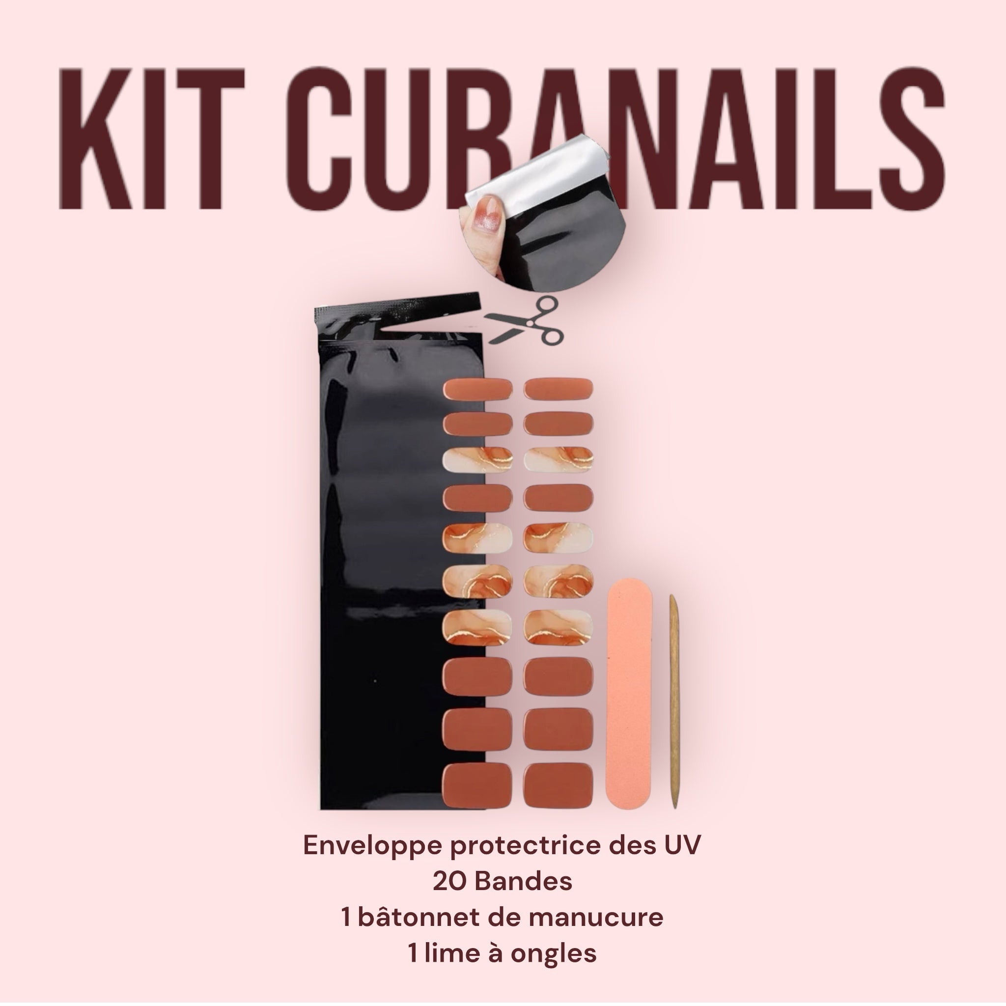 Kit de 3 Curanails